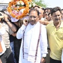 Governor and CM Pay Tribute to Terror Attack Victim Dinesh Mirania in Raipur