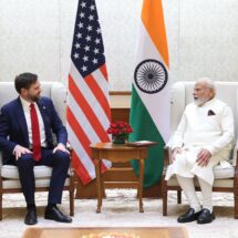 Prime Minister Modi Hosts U.S. Vice President J.D. Vance and Family, Reviews Bilateral Progress