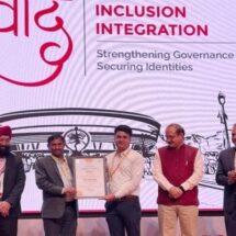 Chhattisgarh Bags National Award for Excellence in Aadhaar Services