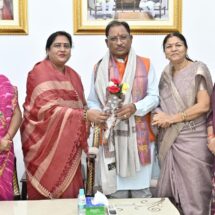 Newly Appointed Corporation-Board Heads Call on CM Vishnudev Sai