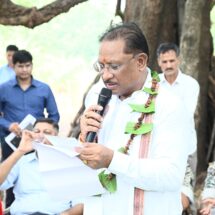 Development Work Begins in Remote Village Muller Following CM’s Announcements