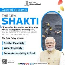 Cabinet Approves Revised SHAKTI Policy to Boost Coal Allocation for Power Sector
