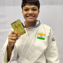 Kondagaon’s Ranjita Koreti Strikes Gold at Asian Cadet Judo Championship in Taiwan