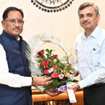 Union Land Resources Secretary Meets Chhattisgarh CM Vishnu Deo Sai*