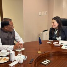 CM Sai Commences Japan Visit on a High Note, Exploring Tech and Trade Opportunities