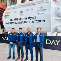 PM Modi Hails India’s Growing Space Power on National Space Day