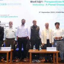 ICGEB New Delhi Marks First Anniversary of BioE3 Policy with Industry–Research Dialogue