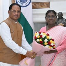 Chief Minister Vishnudev Sai Meets President Murmu and Vice President Radhakrishnan in New Delhi