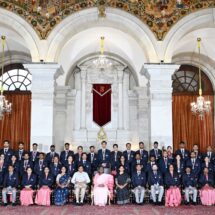 President Droupadi Murmu Presents MY Bharat–National Service Scheme Awards at Rashtrapati Bhavan