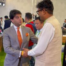 Finance Minister O.P. Choudhary highlights state’s telecom and IT potential at India Mobile Congress 2025
