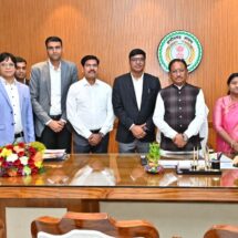 Newly Appointed IAS Officers from State Service Pays Courtsey Call on Chief Minister
