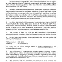 India Issues Advisory for Nationals in UAE Amid Regional Situation