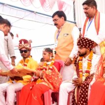 Mass marriage in Chhattisgarh becomes a celebration of social unity
