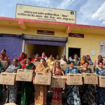 A day after CM Shri Vishnu Deo Sai’s announcement, promise of 50 free-of-cost sewing machines fulfilled in Arang’s Kosrangi