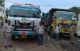 Major Crackdown on Illegal Sand Storage and Transport; 1,740 Cubic Meters of Sand Seized