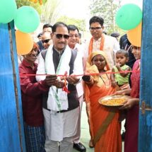 Dream of a Permanent Home Comes True: Chief Minister Shri Vishnu Deo Sai Inaugurates Beneficiary Dharam Singh’s New House in Lemru
