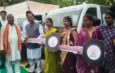 CM Sai Hands Over Tata Magic Vehicles to Women SHGs, Boosting Rural Livelihoods and Connectivity