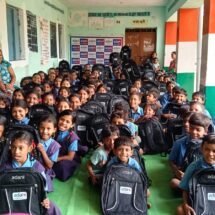 Adani Foundation Distributes School Bags to More Than 4,000 Students in Raipur District
