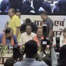 Chief Minister Shri Vishnu Deo Sai attends the oath-taking ceremony of new elected officials of Bamhanidih Nagar Panchayat