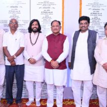CM Shri Sai dedicates development projects worth Rs128 Crore in Arang Assembly Constituency