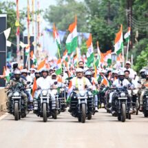 Bastar Tiranga Yatra Begins from Narayanpur, Carrying Message of Peace and Development