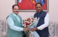 Chief Minister Shri Vishnu Deo Sai Meets Union Health Minister Shri J.P. Nadda